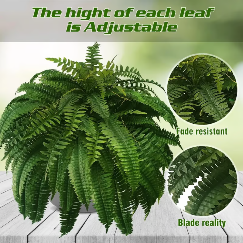 🔥Last Day 75% OFF--🌿UV Resistant Lifelike Artificial Boston Fern🔥