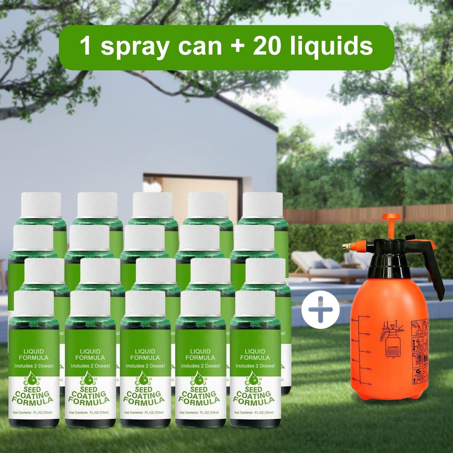 🔥🌱Hydro Seeding Lawn Slution