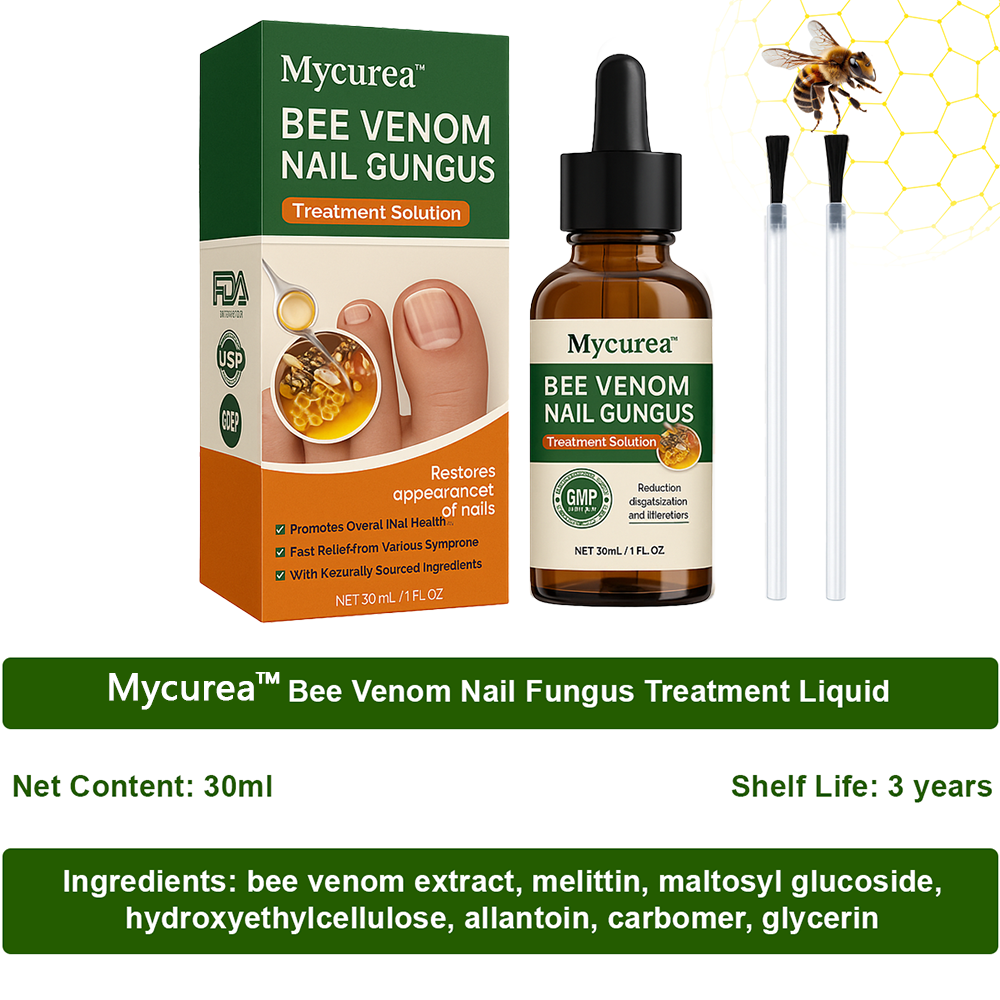 💔 Mycurea™ Bee Venom Nail Fungus Treatment Liquid