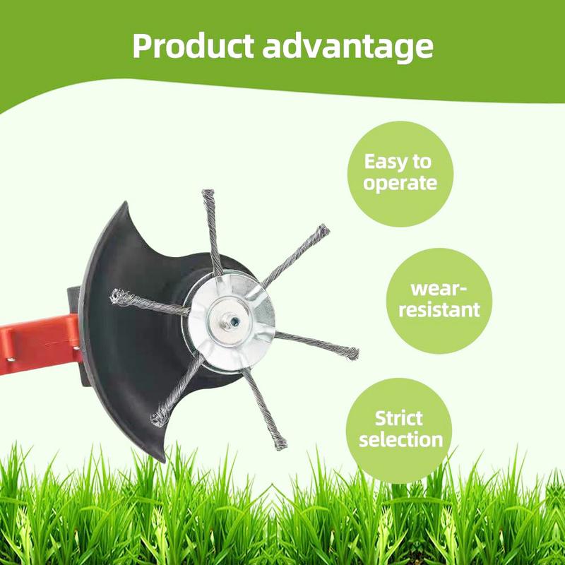 🔥6 inch Steel Wire Brush Cutter for Electric Trimmers🔥