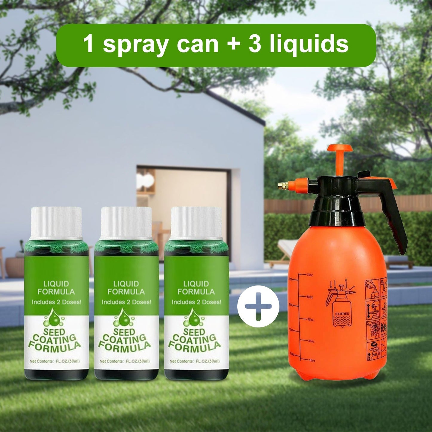 🔥🌱Hydro Seeding Lawn Slution