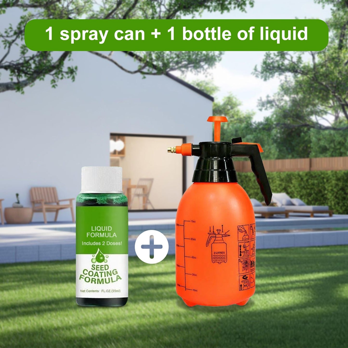 🔥🌱Hydro Seeding Lawn Slution