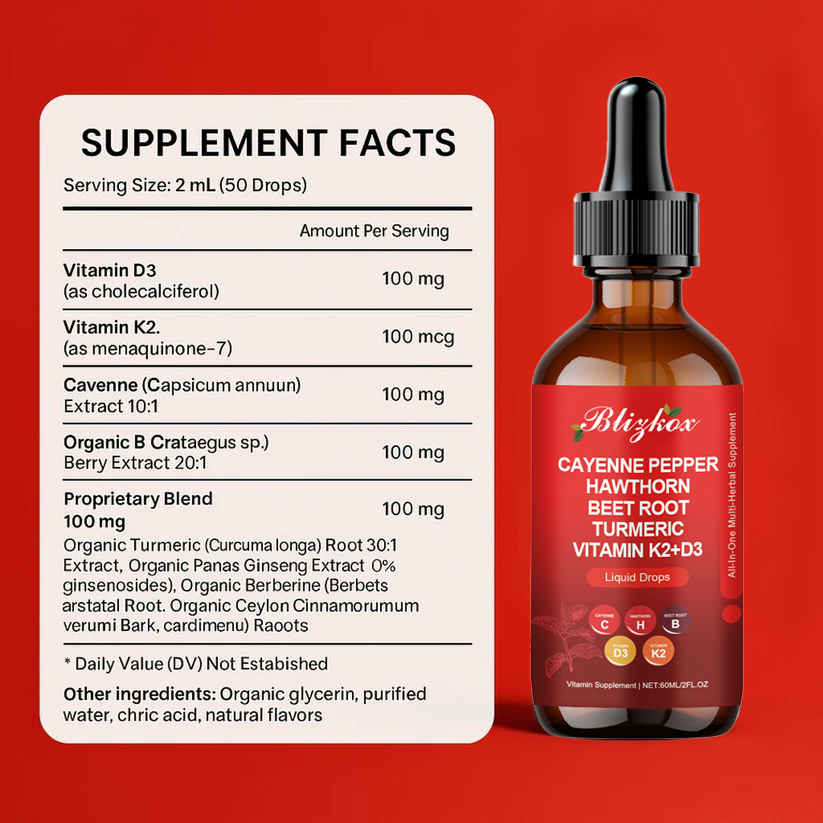 💎 Multivitamins&Cayenne Pepper Supplement Daily Drops 2.0(👨‍⚕️𝐇𝐚𝐫𝐯𝐚𝐫𝐝 𝐌𝐞𝐝𝐢𝐜𝐚𝐥 𝐒𝐜𝐡𝐨𝐨𝐥 𝐑𝐞𝐜𝐨𝐦𝐦𝐞𝐧𝐝𝐞𝐝丨❤️‍🔥)