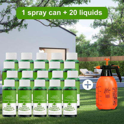 🔥🌱Hydro Seeding Lawn Slution